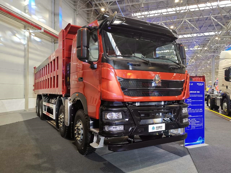 重汽豪沃TH7 8×4自卸車（豪華版），重汽MC11 國六發(fā)動機